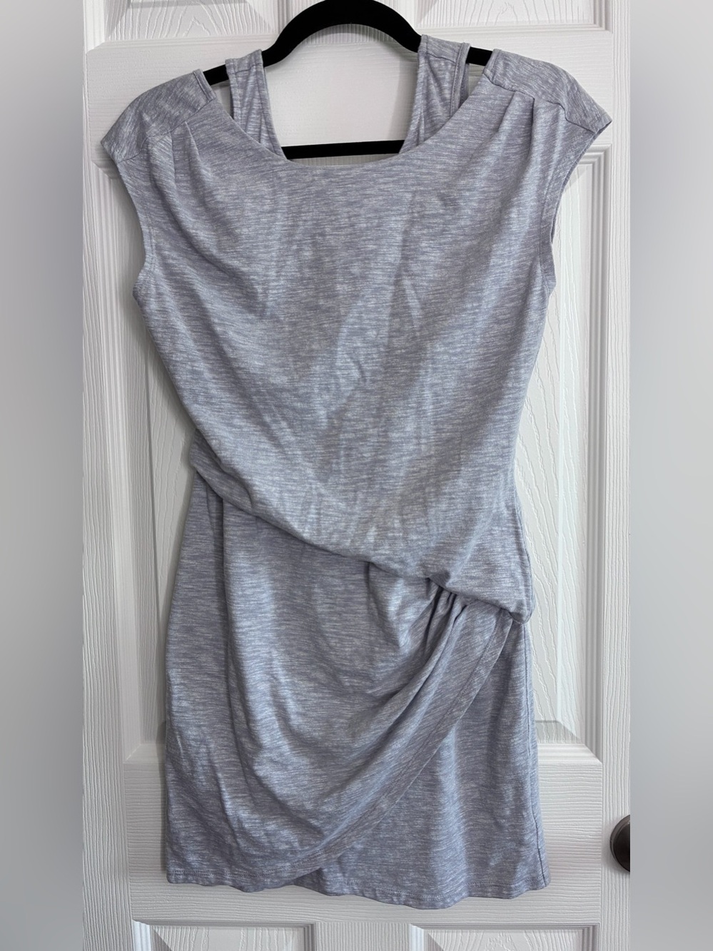 Jessica Simpson Heather Gray Mini Dress